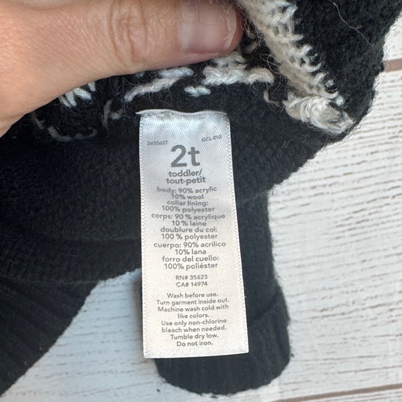 Bundle of 3 Toddler Kids boys Sweaters + puffy vest -2T Carter's Cat & Jack - Picture 11 of 16